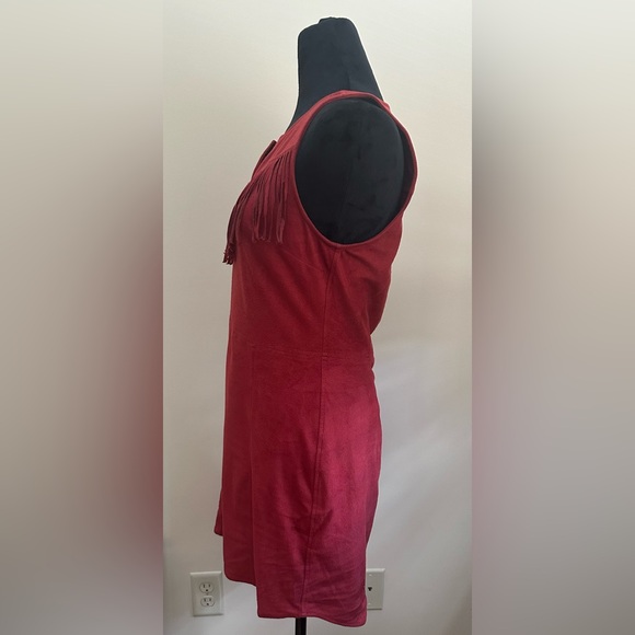 EXPRESS fringe mini dress - Picture 5 of 7